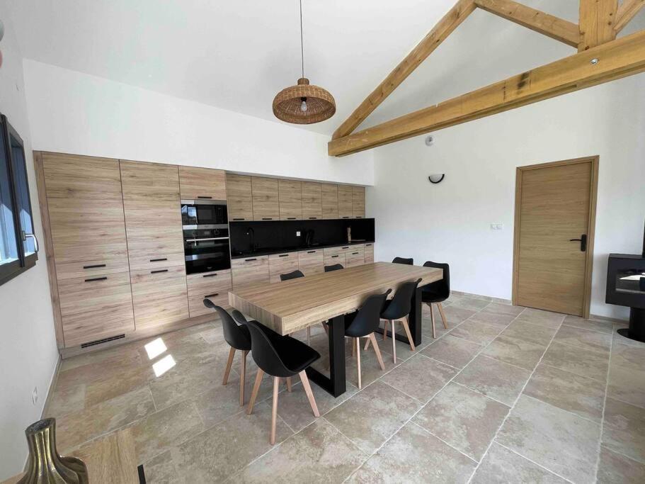 Villa 8Pers Au Calme Avec Superbe Vue Barbecue Wifi La Panouse  Exterior photo