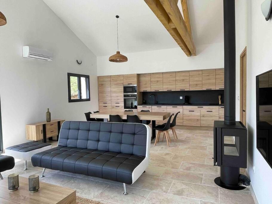 Villa 8Pers Au Calme Avec Superbe Vue Barbecue Wifi La Panouse  Exterior photo