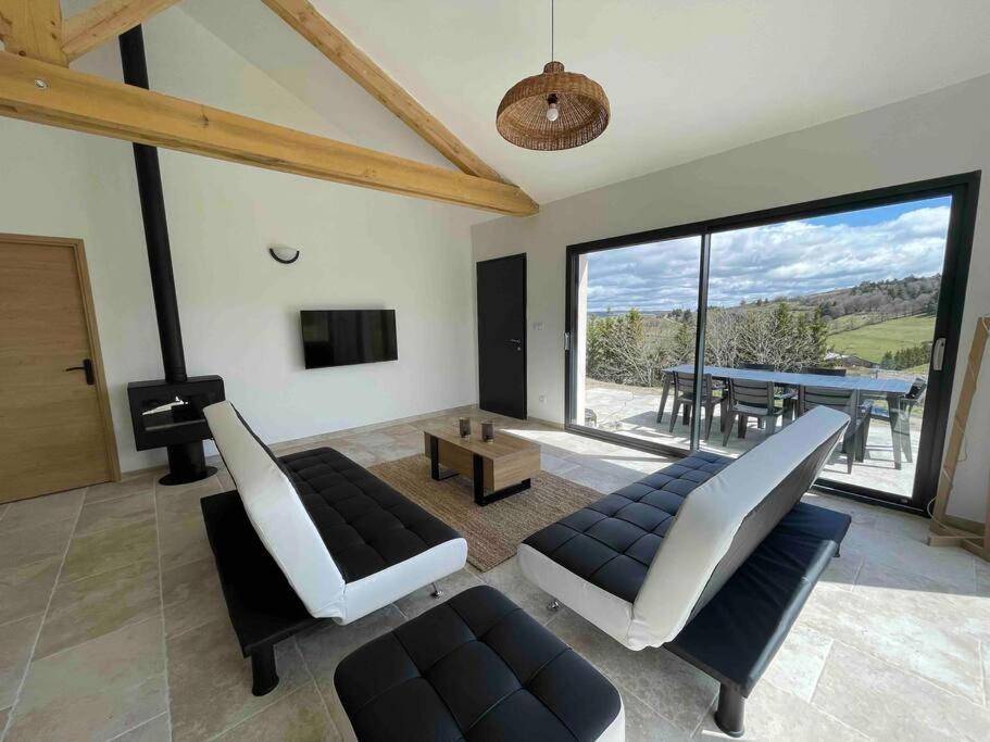 Villa 8Pers Au Calme Avec Superbe Vue Barbecue Wifi La Panouse  Exterior photo